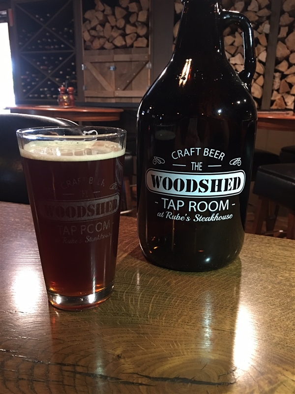 The Wood Shed Pint Glasses!
